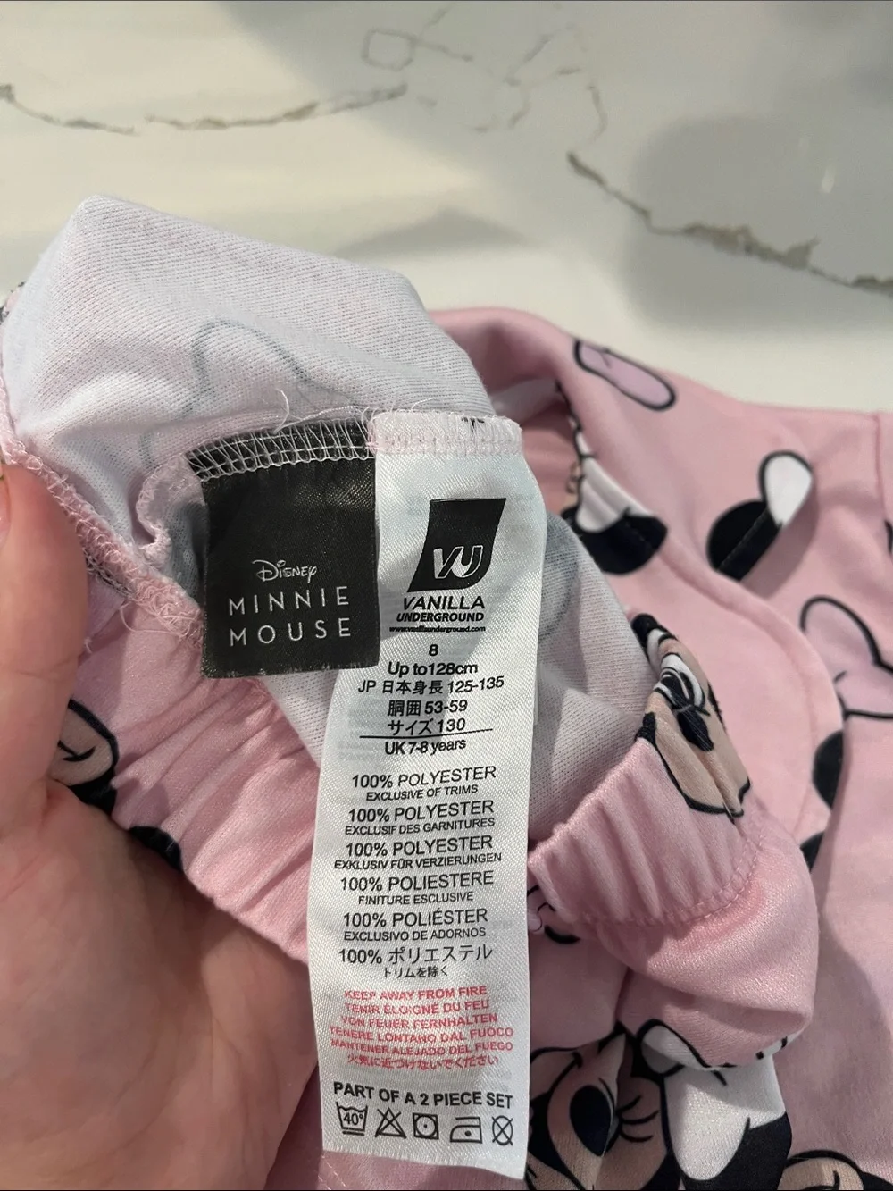 Disney Mini Mouse Girls PJ Set